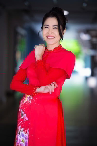 MC Quỳnh Hoa. (Ảnh do nhân vật cung cấp)