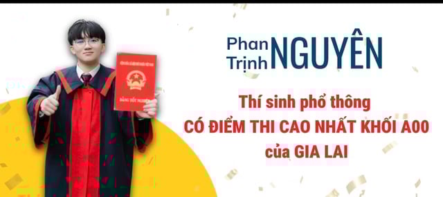 Thủ khoa THPT Gia Lai Phan Trịnh Nguyên với ước mơ trở thành giáo viên Toán - Ảnh 1.