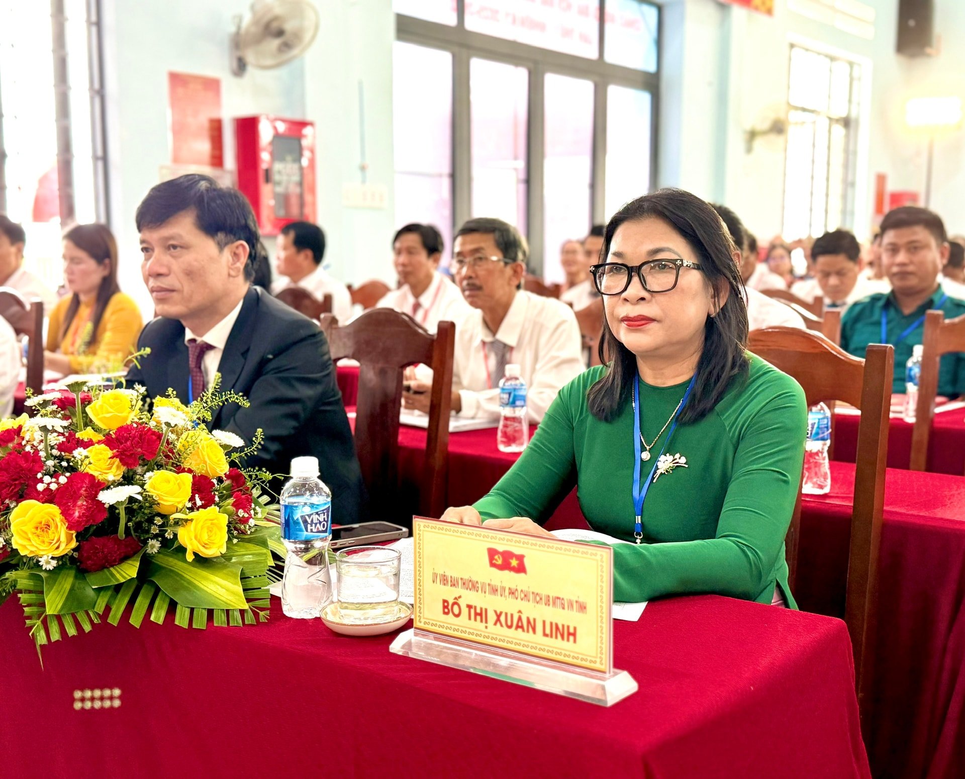 Lãnh đạo tỉnh dự Đại hội