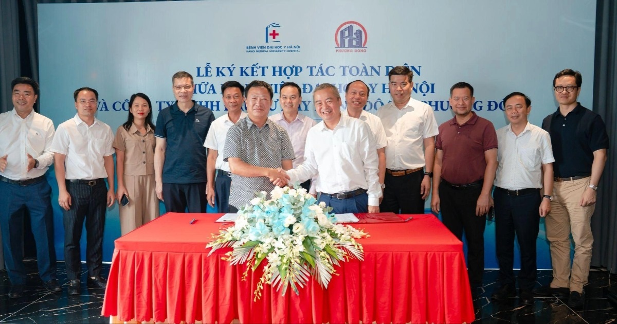 Đại học Y Hà Nội ký kết hợp tác cùng Công ty xây dựng đô thị Phương Đông