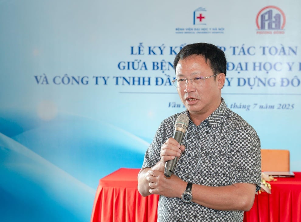Đại học Y Hà Nội ký kết hợp tác cùng Công ty xây dựng đô thị Phương Đông - 2