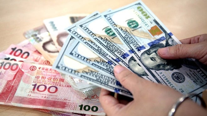 Tỷ giá ngoại tệ hôm nay 257 