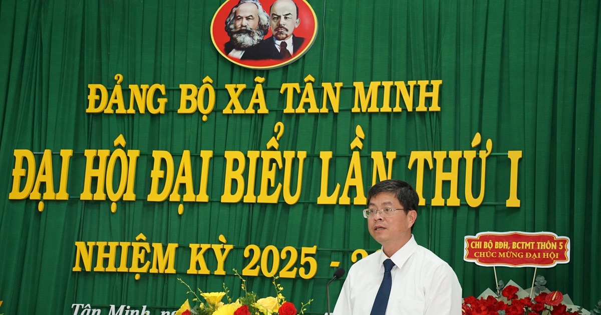 Tân Minh đẩy mạnh xây dựng Đảng và hệ thống chính trị trong sạch, vững mạnh