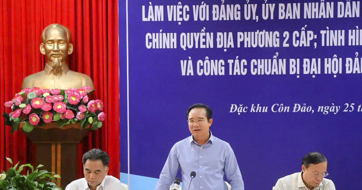 Phát triển đặc khu Côn Đảo xứng tầm, gắn với bảo tồn bản sắc