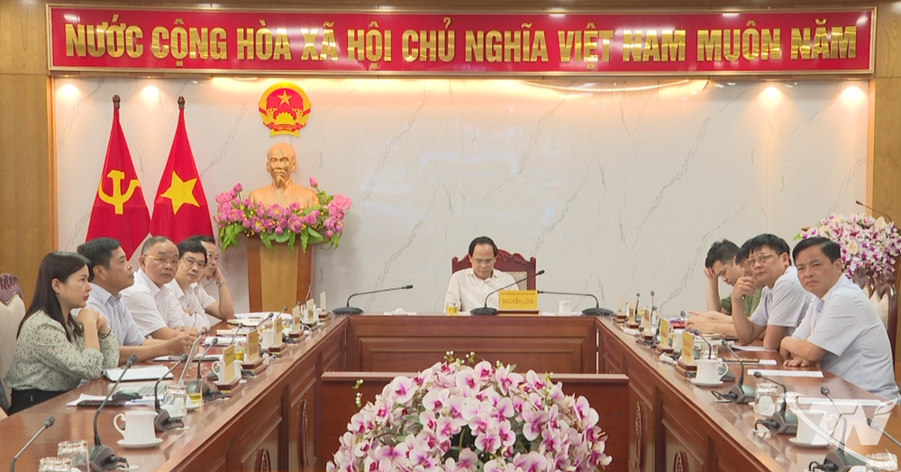 Các đại biểu dự Hội nghị tại điểm cầu Thái Nguyên.
