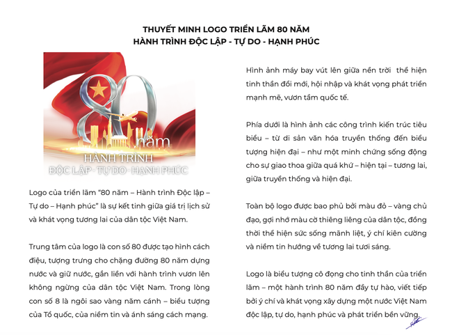 Công bố và triển khai sử dụng Bộ nhận diện tuyên truyền Triển lãm Thành tựu Đất nước - Ảnh 7.