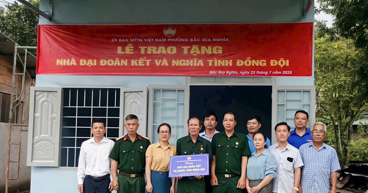 Thiết thực các hoạt động an sinh xã hội chào mừng Đại hội Đảng bộ phường Bắc Gia Nghĩa