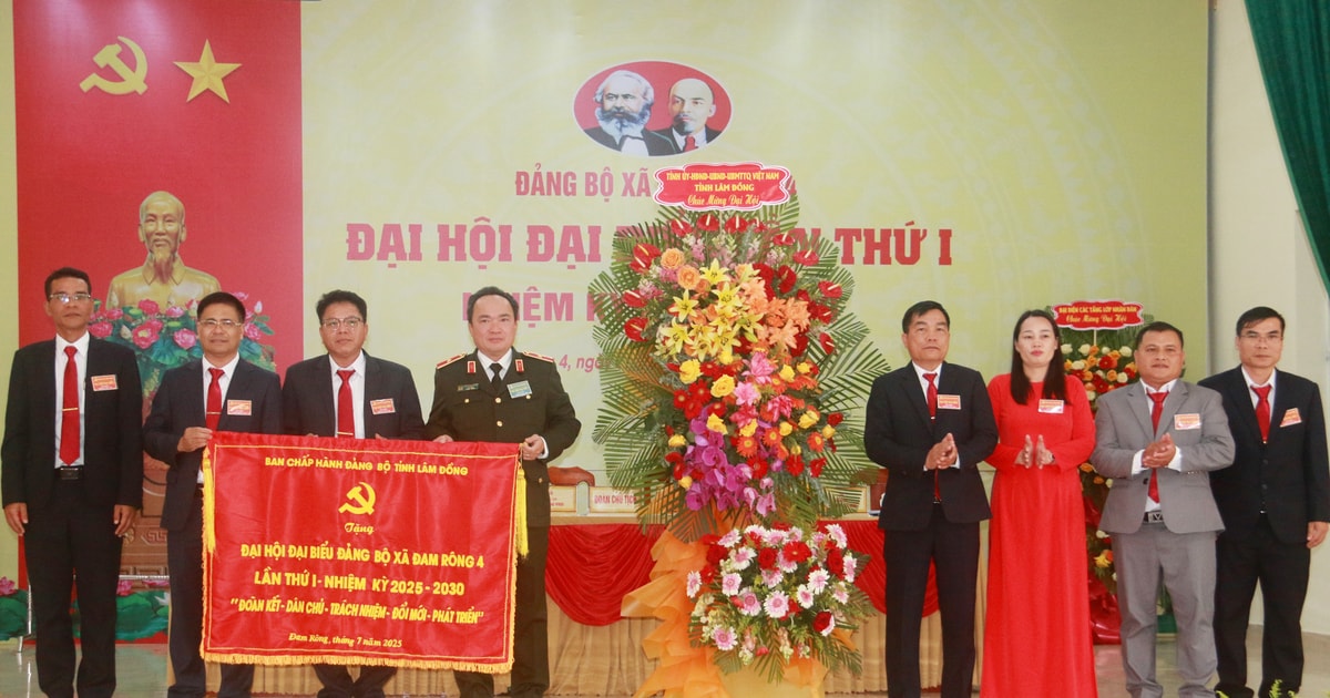 Đại hội Đại biểu Đảng bộ xã Đam Rông 4 lần thứ I, nhiệm kỳ 2025 - 2030