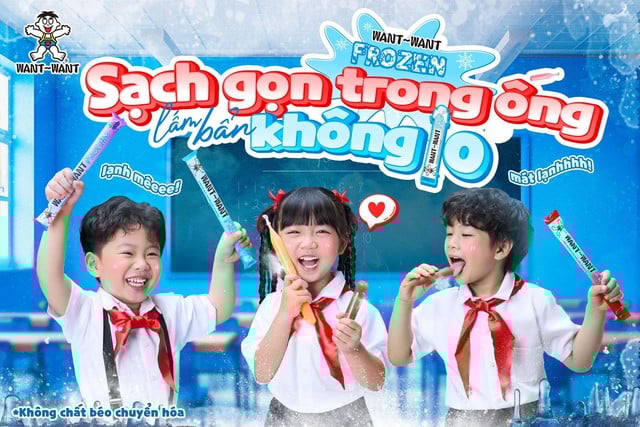 Kem ống Want Want Frozen - Lựa chọn hoàn hảo cho ngày hè oi ả- Ảnh 2.