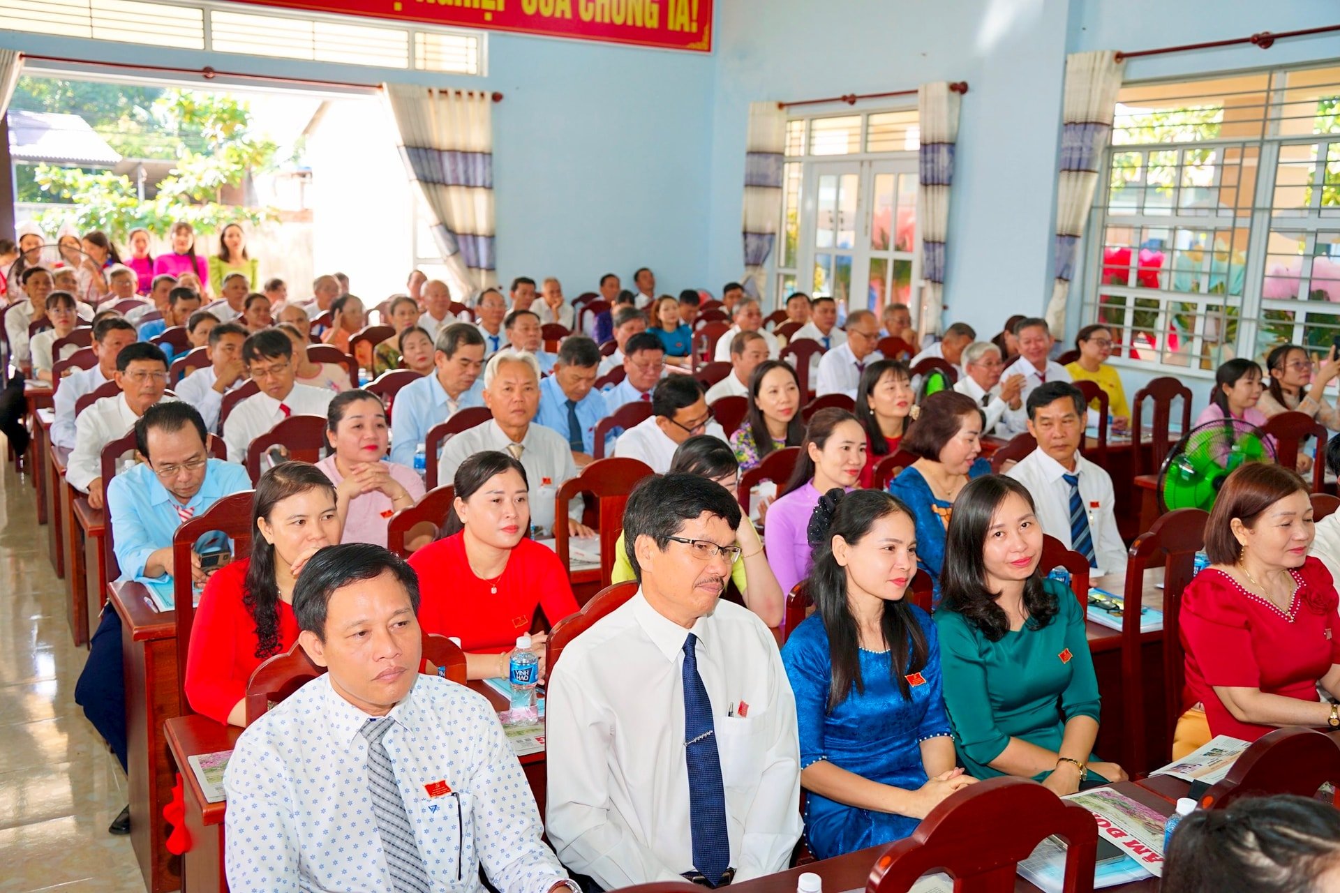 Ddại biểu tham dự Đại hội Đảng bộ Xã Tân Minh, nhiệm kỳ 2025 - 20