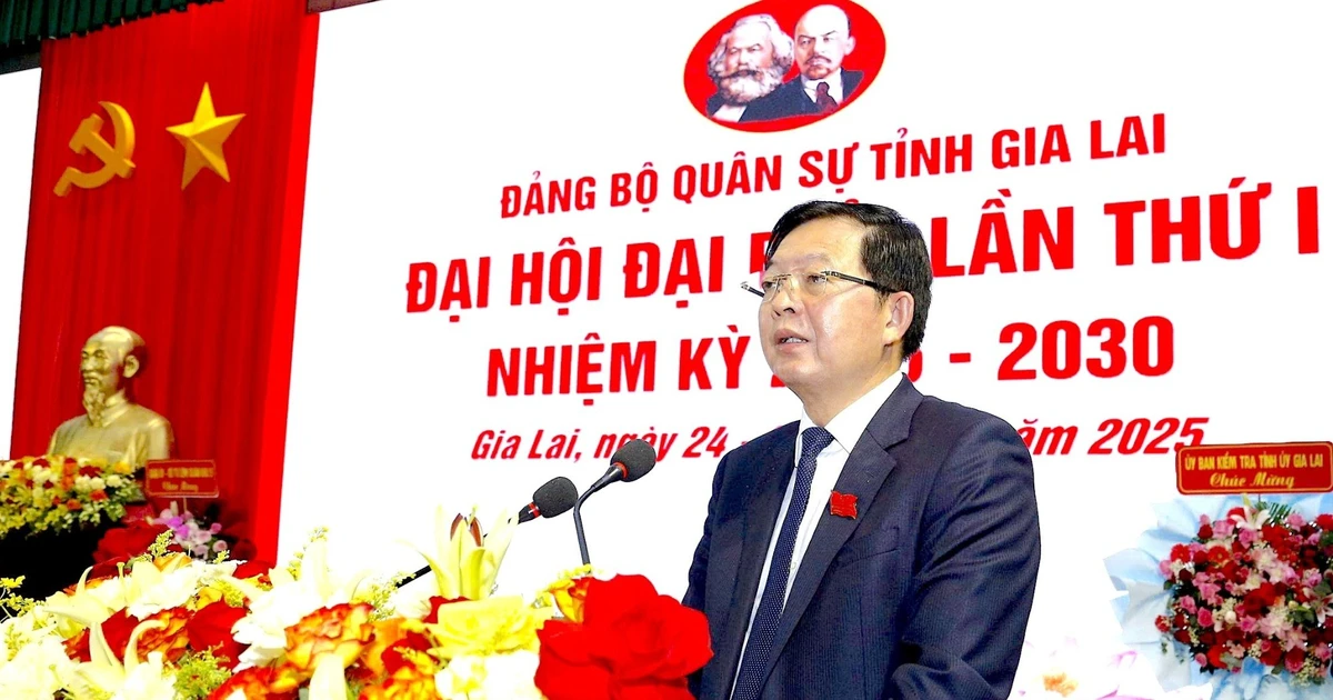 Der Parteisekretär der Provinz, Ho Quoc Dung, bekleidet für die Amtszeit 2025–2030 das Amt des Sekretärs des Militärparteikomitees der Provinz.