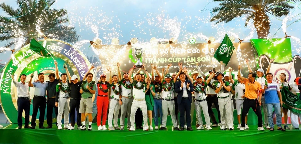 Golf Quảng Ngãi lên ngôi tại giải vô địch các CLB tranh Cúp Tân Sơn Nhất - Ảnh 1.