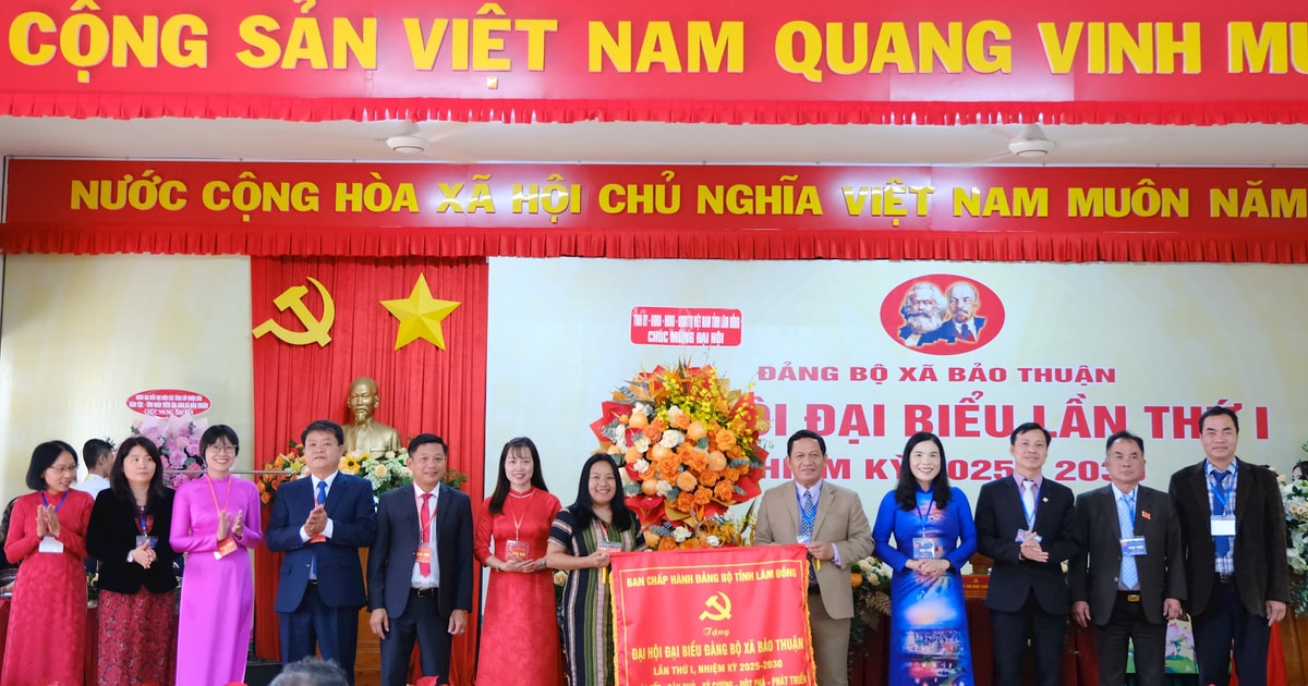 គណៈកម្មាធិការបក្សឃុំ Bao Thuan បង្កើតការច្នៃប្រឌិតយ៉ាងសកម្ម លើកកំពស់កម្លាំងផ្ទៃក្នុង និងគោលបំណងអភិវឌ្ឍន៍យ៉ាងទូលំទូលាយ។