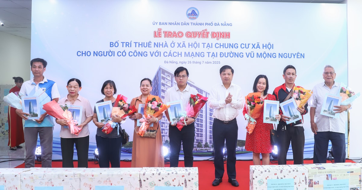 Da Nang organiza el alquiler de 92 apartamentos para personas con contribuciones revolucionarias