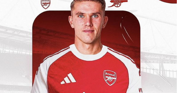 "Assassin" Viktor Gyökeres ចូលរួមជាមួយ Arsenal ជាផ្លូវការ