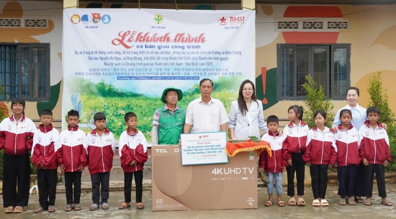Nhiều hoạt động nhân văn giữa thanh niên Việt Nam và Hàn Quốc tại Đắk Lắk