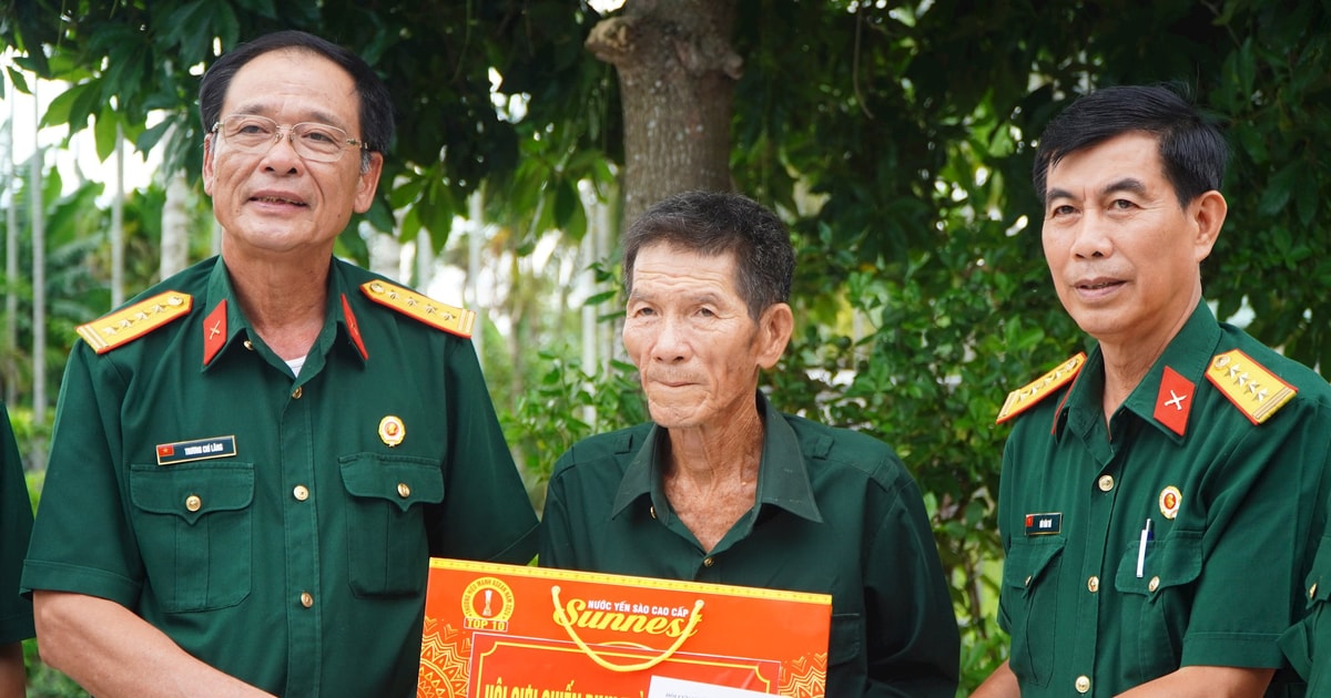 Hội Cựu chiến binh thành phố Đà Nẵng thăm, tặng quà thương bệnh binh