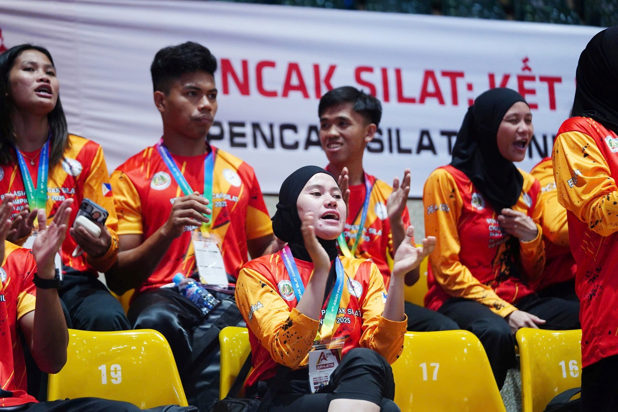 Der Ring explodierte am ersten Tag der asiatischen Pencak-Silat-Meisterschaft 2025 – Foto 7