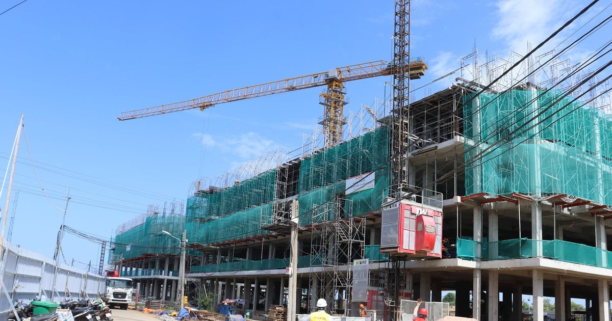 Bảo đảm tiến độ thực hiện dự án Chung cư sông Cà Ty