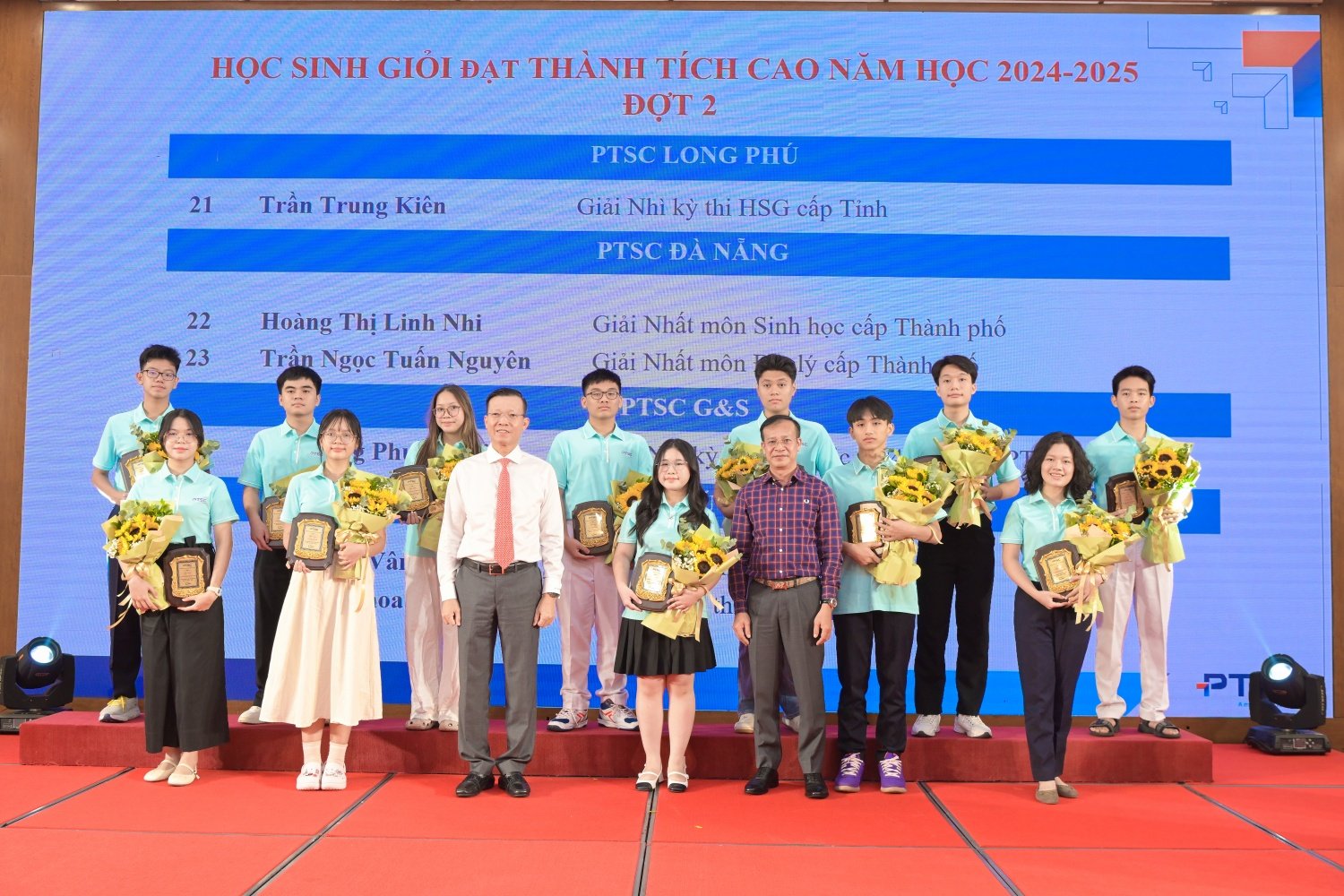 PTSC tuyên dương học sinh giỏi tiêu biểu: Hành trình gieo mầm tri thức, vun đắp tương lai