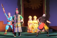 Một cảnh trong vở tuồng “Cổ thành” (ảnh tư liệu).