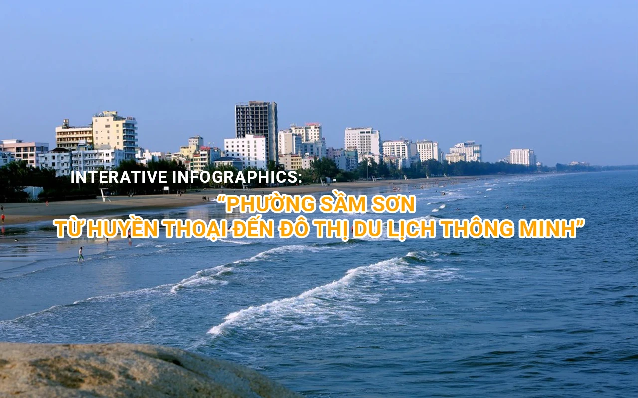 [Interative Infographics] Sầm Sơn - Từ huyền thoại đến đô thị du lịch thông minh
