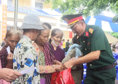 Charity market, sowing love in remote areas