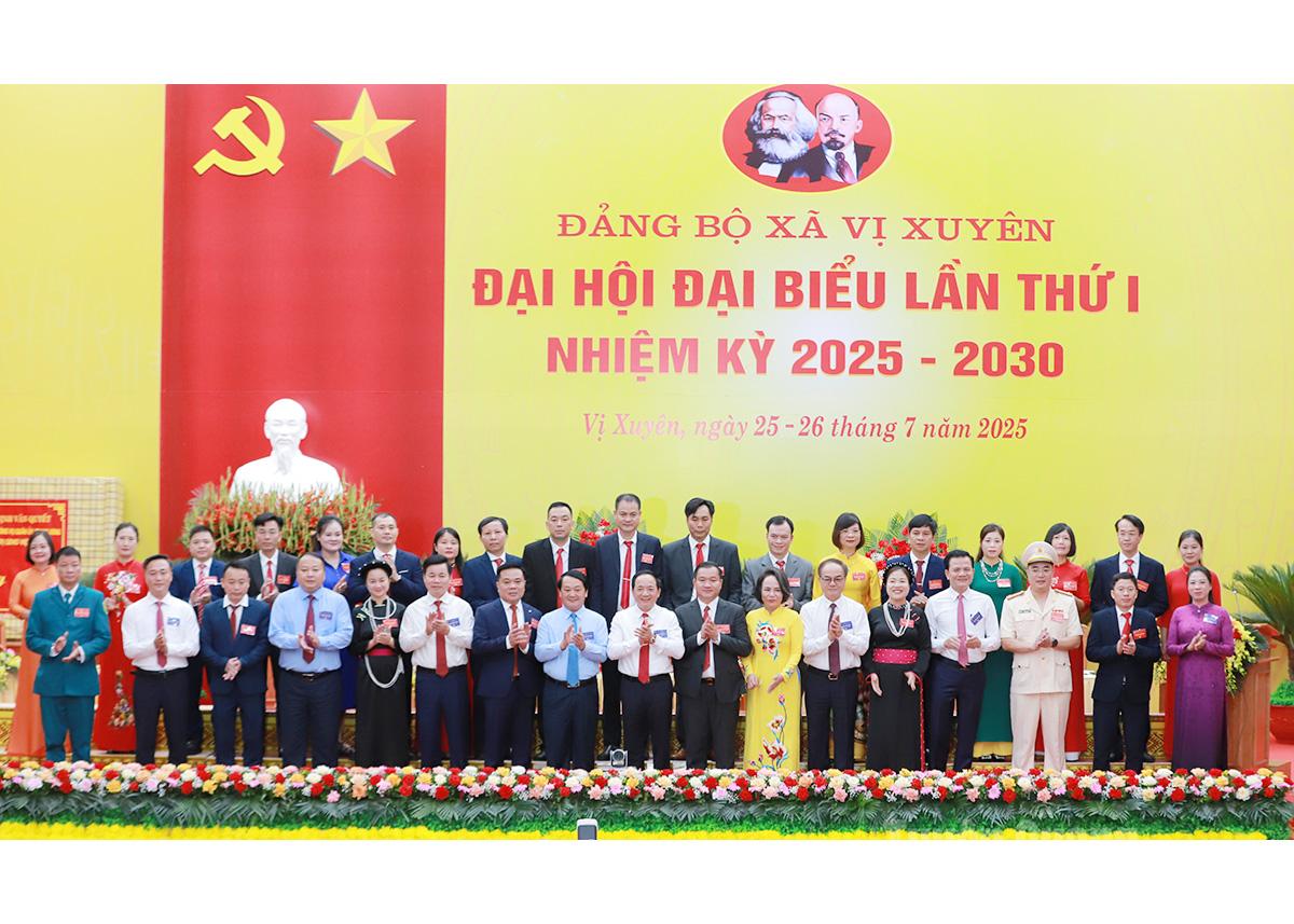 Đại hội đại biểu Đảng bộ xã Vị Xuyên lần thứ I - Đại hội điểm Đảng bộ các xã, phường của tỉnh