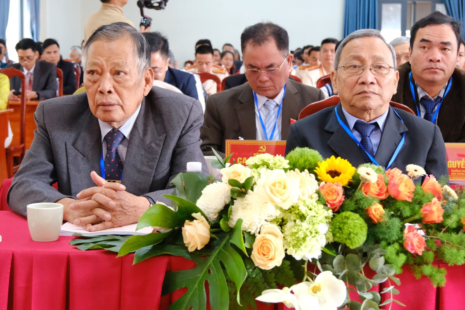  Nguyên lãnh đạo địa phương các thời kì tham dự Đại hội Đảng bộ xã Bảo Thuận lần thứ I