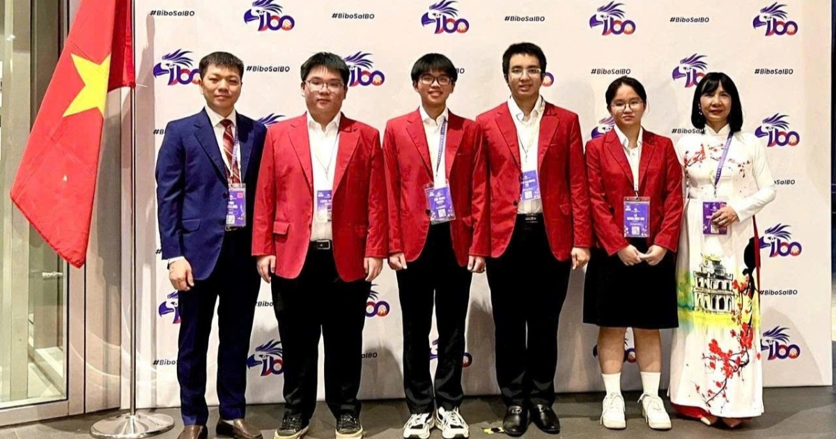 2 học sinh trường Ams giành huy chương Olympic Sinh học quốc tế 2025