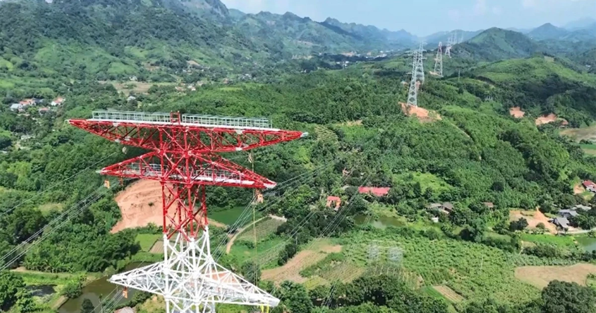 라오까이를 통한 500kV 라인의 원활한 진행 보장