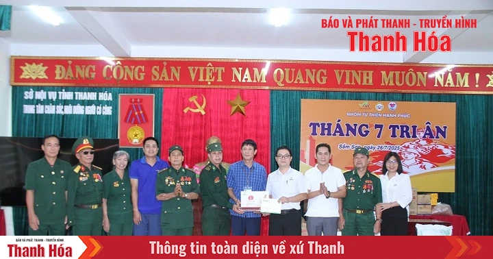 Nhiều hoạt động tri ân ý nghĩa nhân dịp 27/7 của Công ty CP Mía đường Lam Sơn
