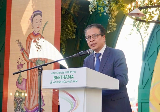 Rực rỡ Lễ hội "Việt Nam - Sắc màu từ miền nhiệt đới" bên Quảng trường Đỏ, Liên bang Nga - Ảnh 4.