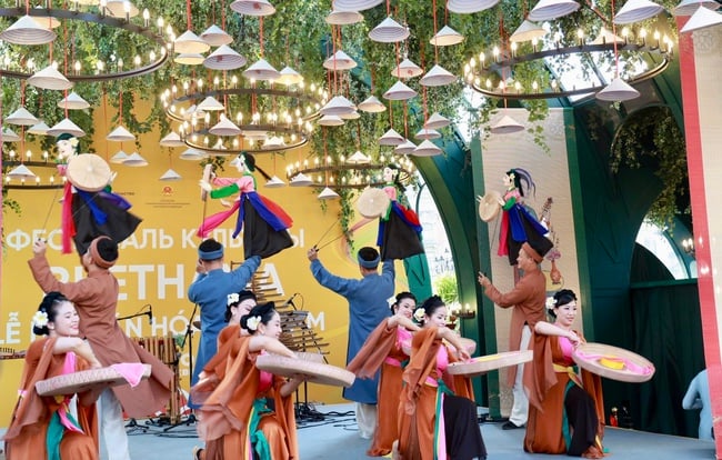 Rực rỡ Lễ hội "Việt Nam - Sắc màu từ miền nhiệt đới" bên Quảng trường Đỏ, Liên bang Nga - Ảnh 5.