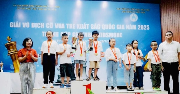 Hà Nội giành ngôi Nhất toàn đoàn tại giải cờ vua vô địch trẻ xuất sắc quốc gia