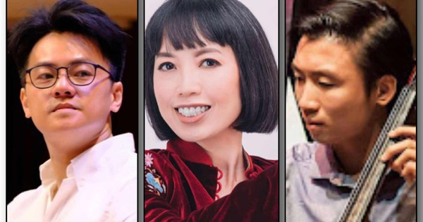 يجتمع كل من Bich Tra وTran Nhat Minh وPhan Do Phuc في حفل موسيقي