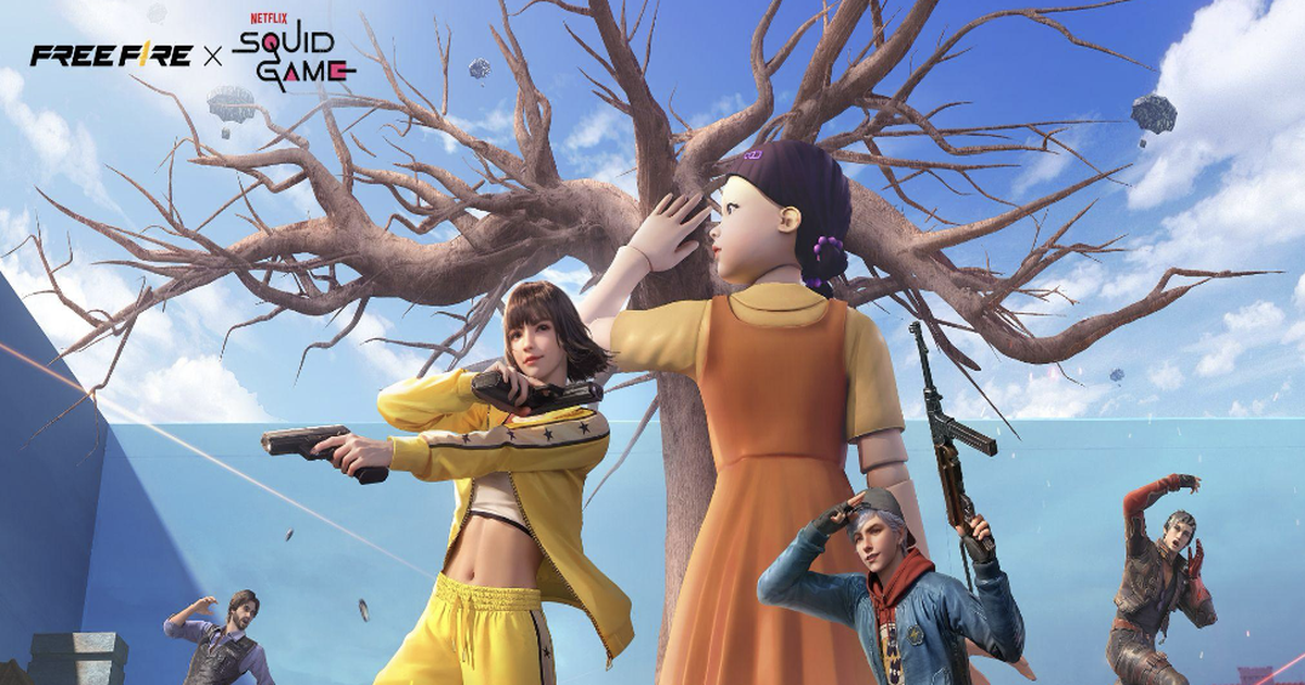 Game thủ trong Garena Free Fire sắp bước vào thế giới Squid Game