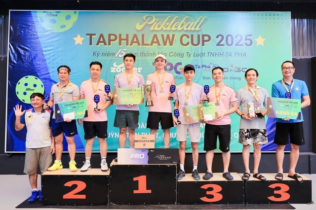 Tranh tài sôi nổi tại giải pickleball TAPHALAW Cup 2025- Ảnh 3.