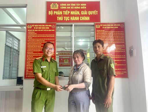 ឃុំ​ហាំង​ឌៀន៖ ប្រគល់​ទ្រព្យ​សម្បត្តិ​ដែល​បាត់​បង់​ជូន​ប្រជាពលរដ្ឋ​វិញ។