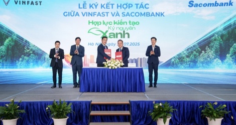 Sở hữu ngay xe điện với lãi suất cho vay hấp dẫn từ Sacombank