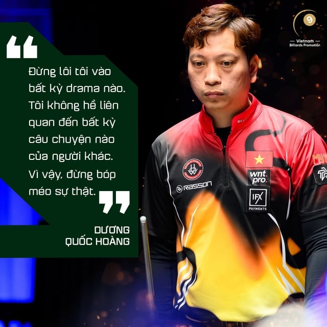 Làng billiards bất ngờ dậy sóng, Hoàng Sao: 'Đừng kéo tôi vào thị phi và bóp méo sự thật'- Ảnh 1.