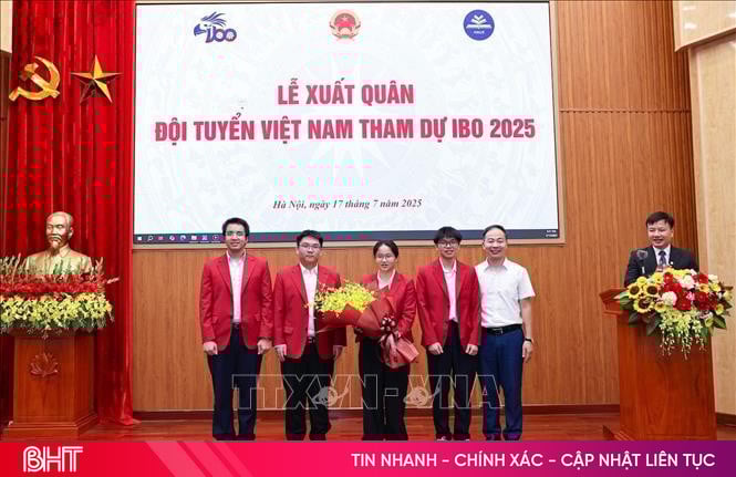 Việt Nam trong nhóm 10 quốc gia có tổng điểm cao nhất tại Olympic Sinh học Quốc tế 2025