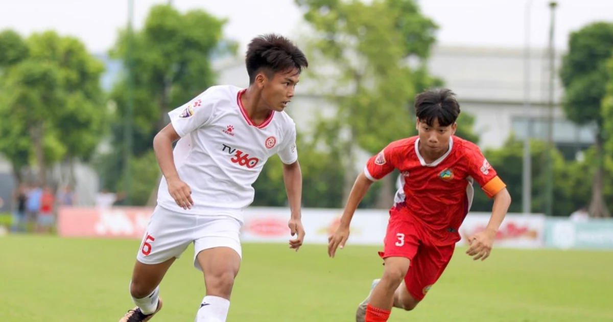 5 đội bóng đầu tiên vào tứ kết Giải VĐ U15 Quốc gia 2025