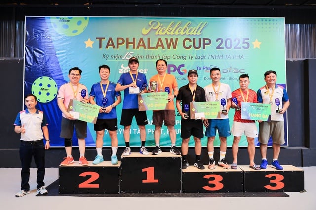 Tranh tài sôi nổi tại giải pickleball TAPHALAW Cup 2025- Ảnh 4.