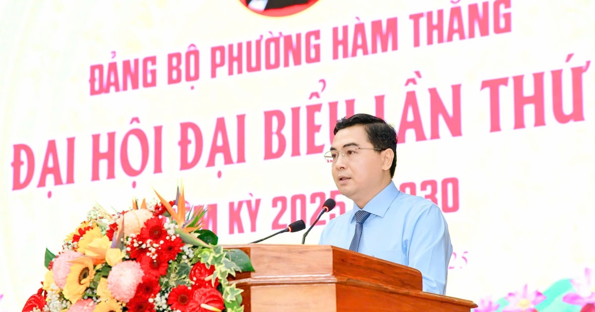 Xây dựng phường Hàm Thắng trở thành đô thị có hạ tầng đồng bộ, không gian mở - xanh - sạch - đẹp