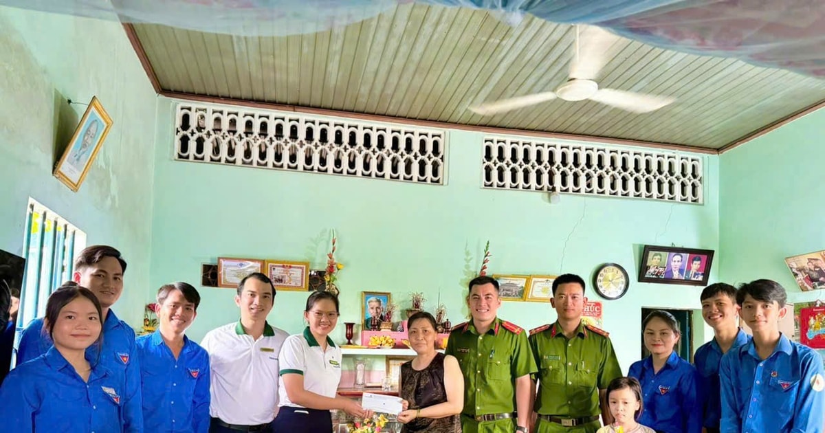 Đoàn Thanh niên Trà Tân với nhiều phần việc chào mừng Đại hội Đảng bộ xã