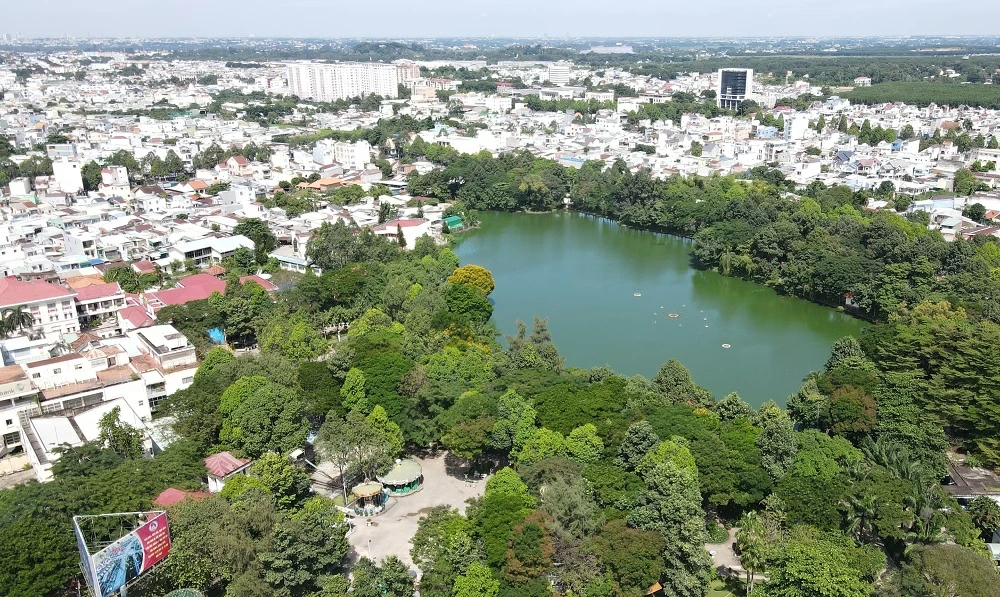 ពង្រីកឧទ្យាន Bien Hung ដល់ជិត ៩ ហិកតា
