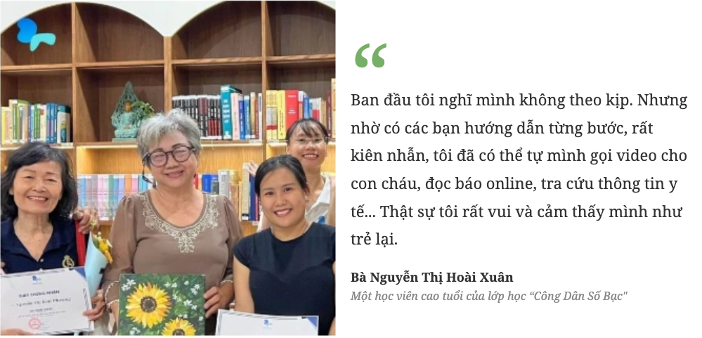 Lớp học “Công dân số bạc” độc đáo: U80 tự tin lướt mạng, thoát bẫy lừa đảo - 2