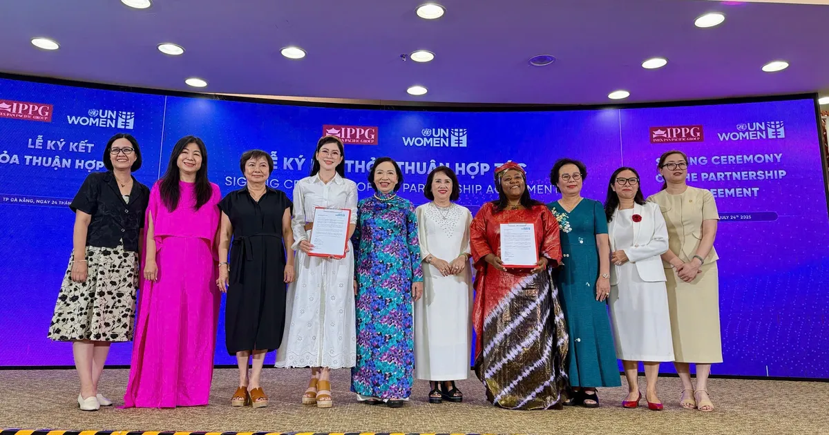 CEO IPPG ký kết hợp tác chiến lược với UN Women