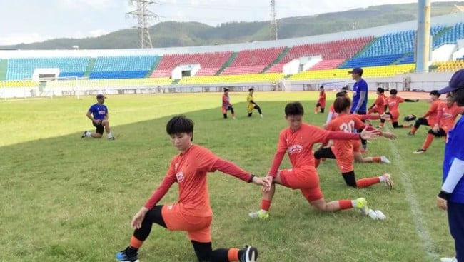 Thầy trò HLV Mai Đức Chung khởi động mục tiêu lần thứ hai tranh vé dự World Cup - Ảnh 2.